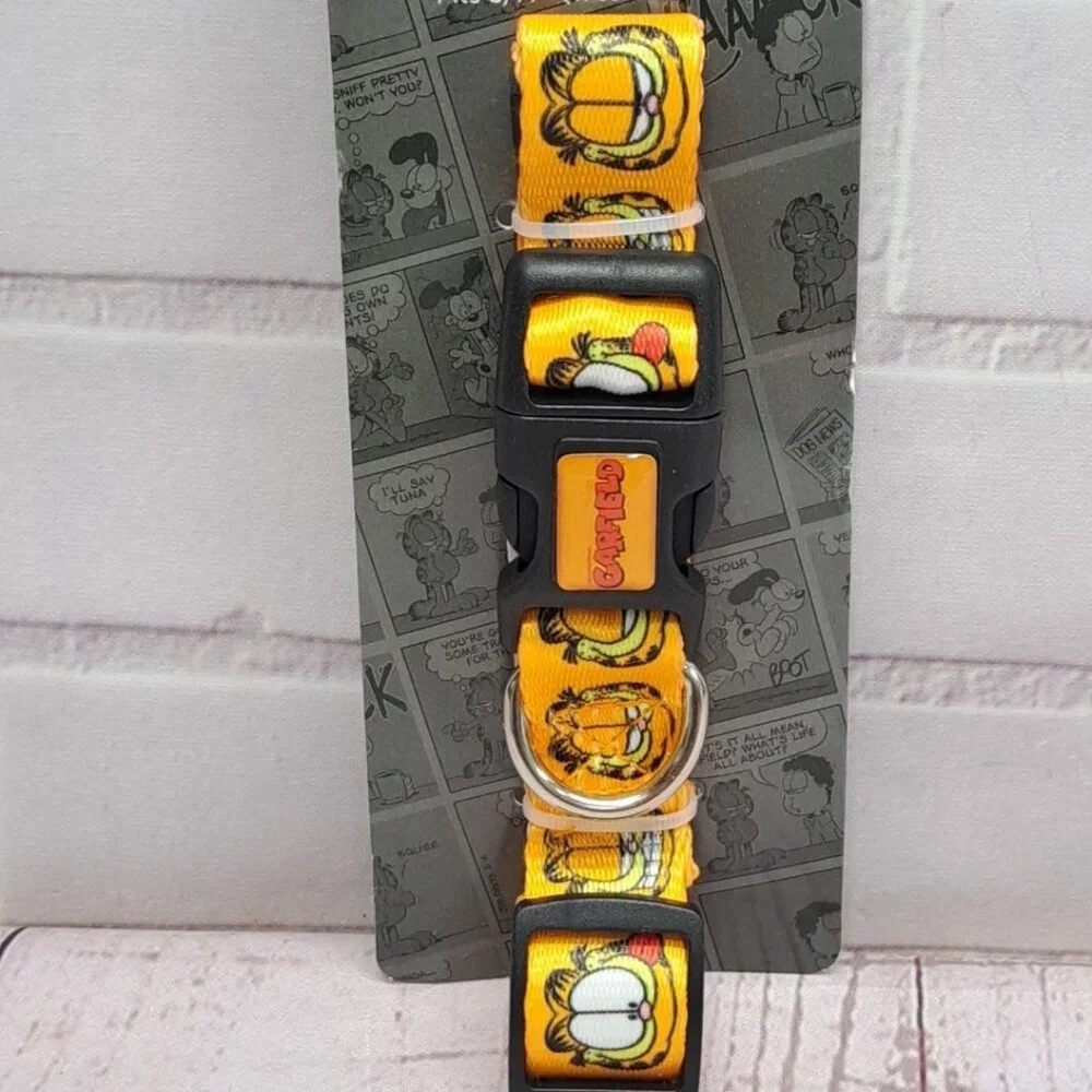 Nickelodeon Garfield The Cat All Over Graphics Pet Collar S/M 11